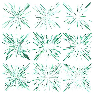 Radyal, yayılan çizgiler soyut patlama, patlama, havai fişekler FX.Concentric, dairesel çizgiler desen. Işınlar merkezden yayılıyor. Patlama çizgileri. Soyut ışıltı, parıltı, parıltı, ışıltı FX.Vector illüstrasyonu