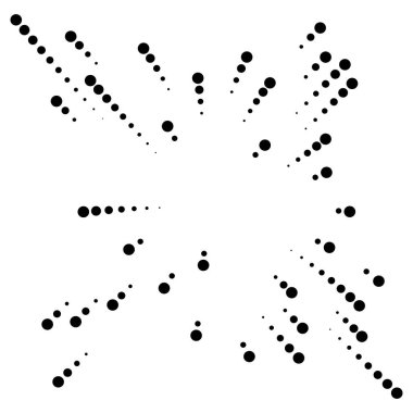 Radyal, yayılan çizgiler soyut patlama, patlama, havai fişekler FX.Concentric, dairesel çizgiler desen. Işınlar merkezden yayılıyor. Patlama çizgileri. Soyut ışıltı, parıltı, parıltı, ışıltı FX.Vector illüstrasyonu