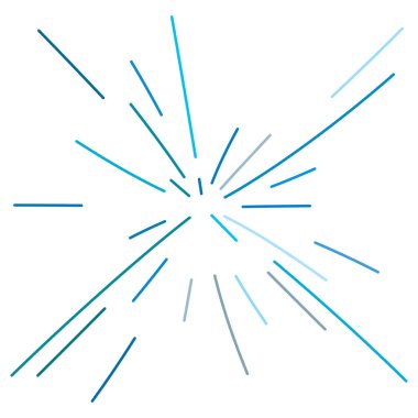 Radyal, yayılan çizgiler soyut patlama, patlama, havai fişekler FX.Concentric, dairesel çizgiler desen. Işınlar merkezden yayılıyor. Patlama çizgileri. Soyut ışıltı, parıltı, parıltı, ışıltı FX.Vector illüstrasyonu