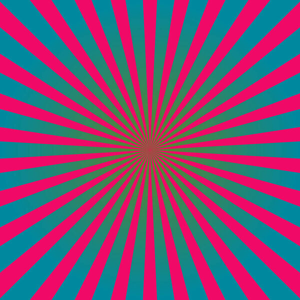 Starburst, sunburst radial radiating lines. Vector illustration