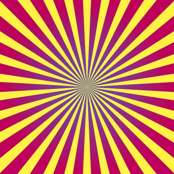 Starburst Sunburst Radial Radiating Lines Vector Illustration — Stock Vector