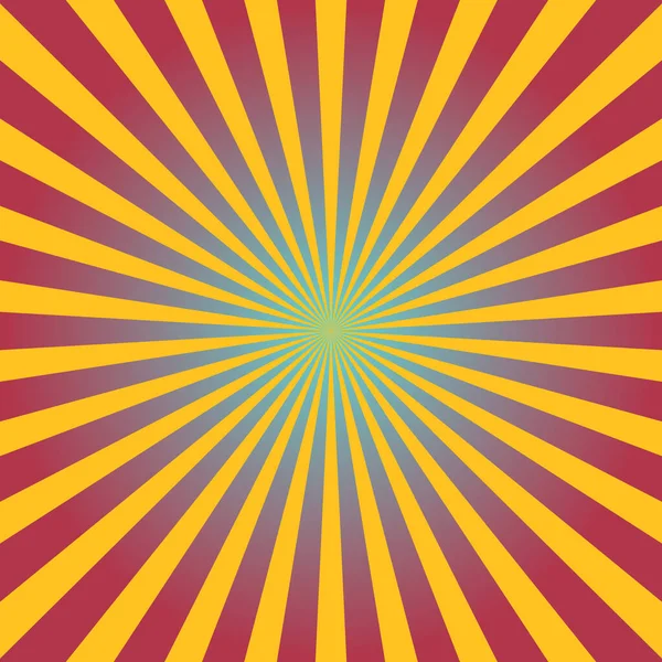 Starburst Sunburst Radial Radiating Lines Vector Illustration — Stock Vector