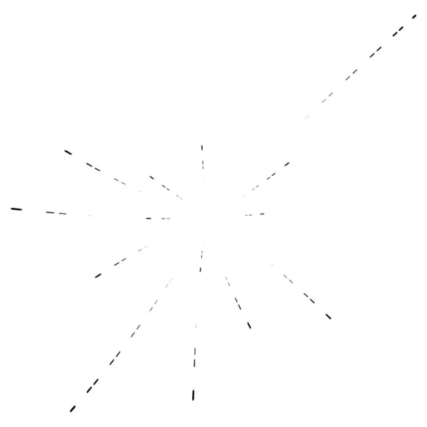 放射線 放射線の抽象的なバースト 花火Fx 同心円状の線パターン ビーム 中央から広がる光線 ブラストライン 抽象的な輝き シマーFx Vectorイラスト — ストックベクタ