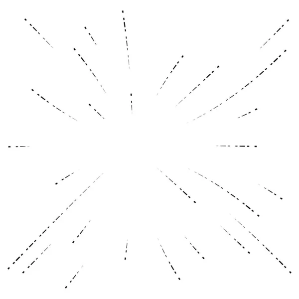 Líneas Radiales Radiantes Ráfaga Abstracta Explosión Fuegos Artificiales Patrón Líneas — Archivo Imágenes Vectoriales