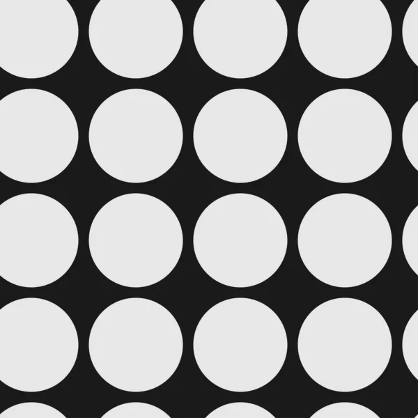 Circles Tileable Repeatable Black White Monochrome Dots Dotted Speckles Circular — Stock Vector
