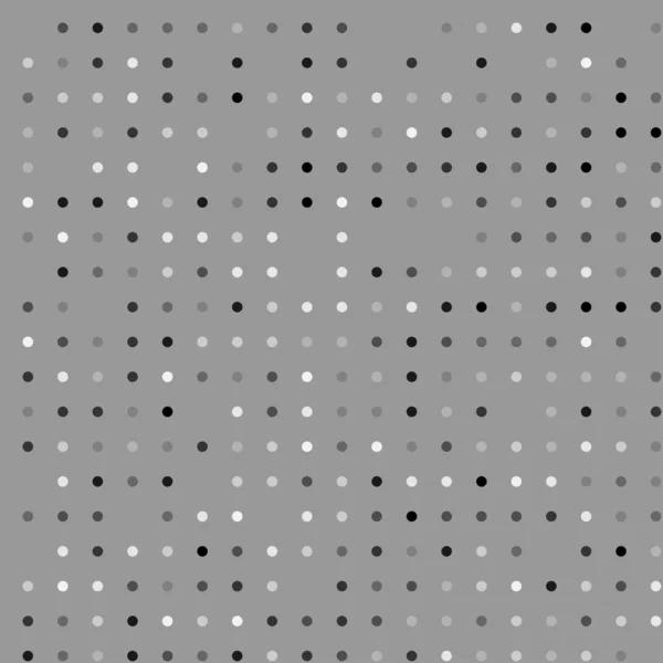 Круги Плиткові Повторювані Чорно Білі Монохромні Крапки Плямисті Дзеркальні Кругові — стоковий вектор