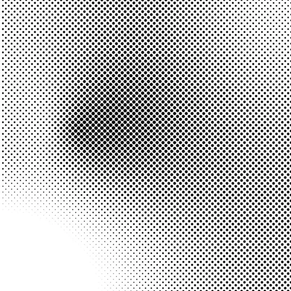 Circle Halftone Screentone Vektor Illustrationen Punkte Punkte Flecken Vektor Illustration — Stockvektor