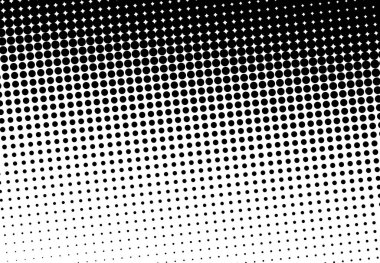 Çember yarım ton, ekran vektör çizimleri. Noktalı, noktalı, benekli vektör çizimi