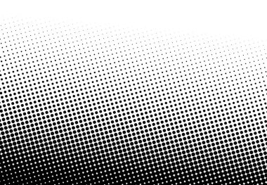 Çember yarım ton, ekran vektör çizimleri. Noktalı, noktalı, benekli vektör çizimi