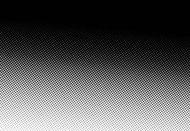 Çember yarım ton, ekran vektör çizimleri. Noktalı, noktalı, benekli vektör çizimi