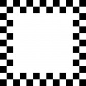 Kockás / Kockás négyzet alakú keret üres, üres hellyel, másoló hellyel. Squares keret, határ
