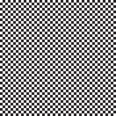 Kusursuz, tekrar edilebilir kareli desenli ve arkaplanlı. Satranç tahtası, satranç, dama tahtası dokusu, desen. Basit, temel monokrom, pepita, arkaplan değişimi