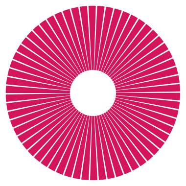 Pasta grafiği, pasta grafiği, diyagram vektör çizimi. Bilgi grafikleri, görselleştirme, bilgi teması için bir Clipart