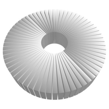 Pasta grafiği, pasta grafiği, diyagram vektör çizimi. Bilgi grafikleri, görselleştirme, bilgi teması için bir Clipart