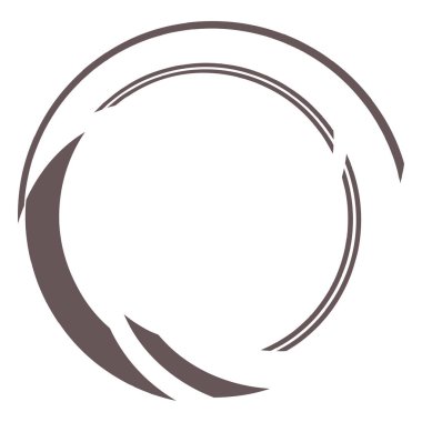 Siber-siber punk, bilim-kurgu geometrik daireler, halkalar. Yüksek teknoloji HUD elementleri. Eşmerkezli, tekno için döner daireler, teknoloji teması. Dairesel, yuvarlak tasarım elementleri