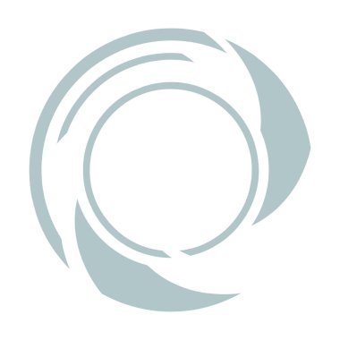 Siber-siber punk, bilim-kurgu geometrik daireler, halkalar. Yüksek teknoloji HUD elementleri. Eşmerkezli, tekno için döner daireler, teknoloji teması. Dairesel, yuvarlak tasarım elementleri