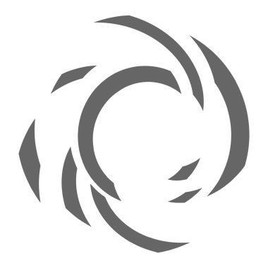 Siber-siber punk, bilim-kurgu geometrik daireler, halkalar. Yüksek teknoloji HUD elementleri. Eşmerkezli, tekno için döner daireler, teknoloji teması. Dairesel, yuvarlak tasarım elementleri