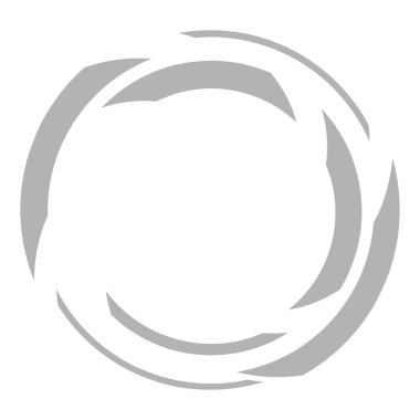 Siber-siber punk, bilim-kurgu geometrik daireler, halkalar. Yüksek teknoloji HUD elementleri. Eşmerkezli, tekno için döner daireler, teknoloji teması. Dairesel, yuvarlak tasarım elementleri