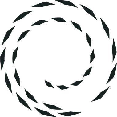 Siber-siber punk, bilim-kurgu geometrik daireler, halkalar. Yüksek teknoloji HUD elementleri. Eşmerkezli, tekno için döner daireler, teknoloji teması. Dairesel, yuvarlak tasarım elementleri