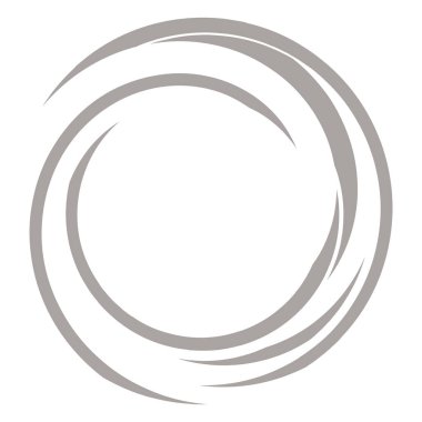 Siber-siber punk, bilim-kurgu geometrik daireler, halkalar. Yüksek teknoloji HUD elementleri. Eşmerkezli, tekno için döner daireler, teknoloji teması. Dairesel, yuvarlak tasarım elementleri