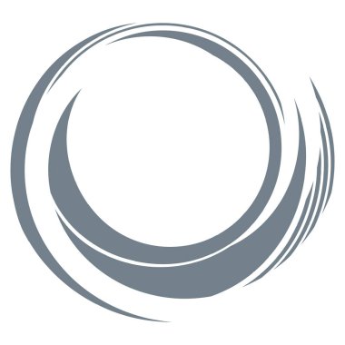 Siber-siber punk, bilim-kurgu geometrik daireler, halkalar. Yüksek teknoloji HUD elementleri. Eşmerkezli, tekno için döner daireler, teknoloji teması. Dairesel, yuvarlak tasarım elementleri