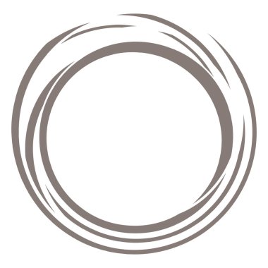 Siber-siber punk, bilim-kurgu geometrik daireler, halkalar. Yüksek teknoloji HUD elementleri. Eşmerkezli, tekno için döner daireler, teknoloji teması. Dairesel, yuvarlak tasarım elementleri