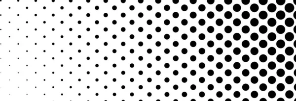 Circle Halftone Screentone Vektor Illustrationen Punkte Punkte Flecken Vektor Illustration — Stockvektor