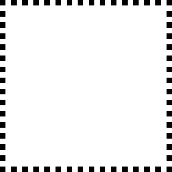 Checkered Chequered Square Frame Blank Empty Space Copyspace Squares Frame — Stock Vector