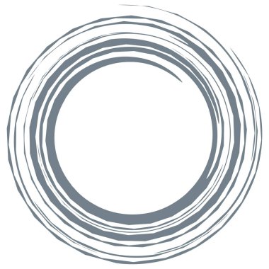 Siber-siber punk, bilim-kurgu geometrik daireler, halkalar. Yüksek teknoloji HUD elementleri. Eşmerkezli, tekno için döner daireler, teknoloji teması. Dairesel, yuvarlak tasarım elementleri