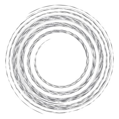 Siber-siber punk, bilim-kurgu geometrik daireler, halkalar. Yüksek teknoloji HUD elementleri. Eşmerkezli, tekno için döner daireler, teknoloji teması. Dairesel, yuvarlak tasarım elementleri
