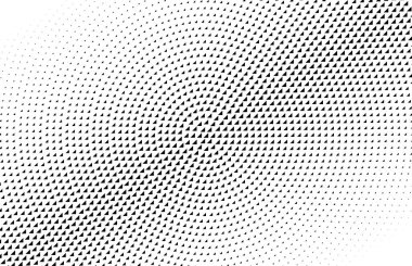 Yarım tonlu üçgen vektör çizimi. Üçgen geometrik arkaplan dokusu ve deseni