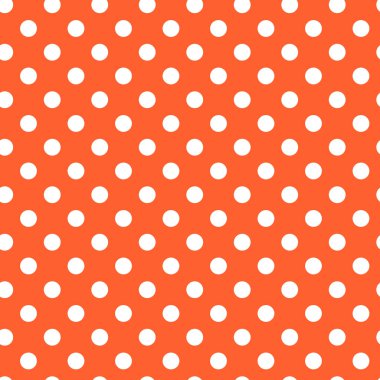 Beyaz daireler, noktalar, renk arkaplanı üzerindeki lekeler. Kusursuz tekrarlanabilir yarım ton kalıbı. Basit noktalama, noktalama, noktalama işaretleri, ambalaj kağıdı çizimleri. Vektör