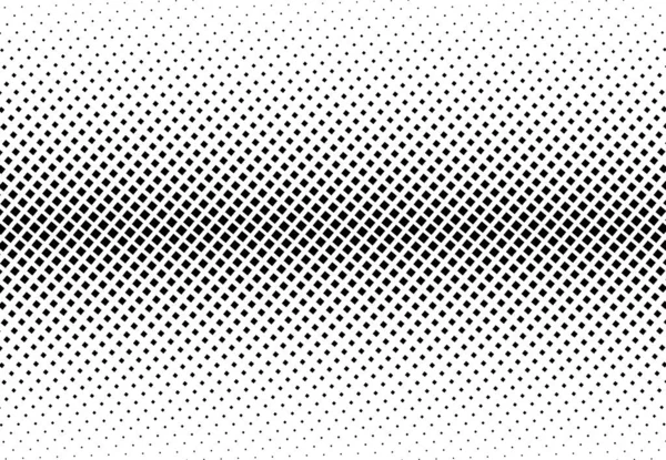 Quadrate Halbton Geometrische Hintergrundmuster Und Textur Vektor Illustration — Stockvektor