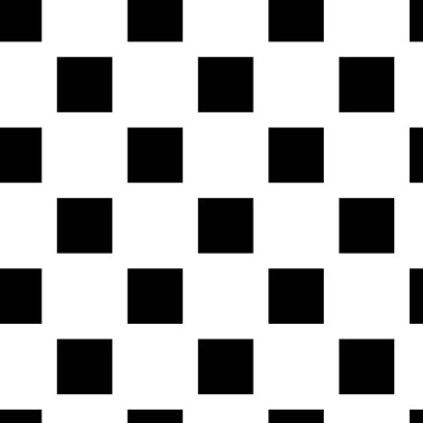Kusursuz, tekrarlanabilir kareler yarım ton geometrik arkaplan deseni ve doku vektör çizimi
