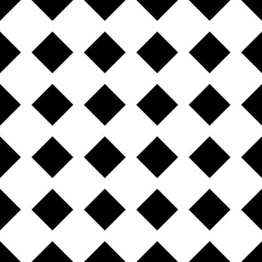 Kusursuz, tekrarlanabilir kareler yarım ton geometrik arkaplan deseni ve doku vektör çizimi