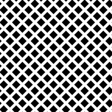 Kusursuz, tekrarlanabilir kareler yarım ton geometrik arkaplan deseni ve doku vektör çizimi