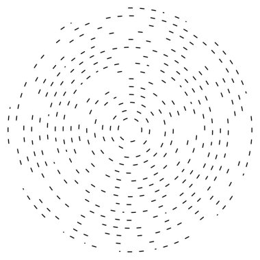 Soyut dairesel, radyal tasarım elementi. Geometrik dalgalanan çizgiler. Patlama, yıldız patlaması, güneş patlaması ve hortum, kıvrım ve kasırga sanatı