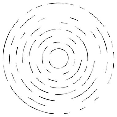Soyut dairesel, radyal tasarım elementi. Geometrik dalgalanan çizgiler. Patlama, yıldız patlaması, güneş patlaması ve hortum, kıvrım ve kasırga sanatı