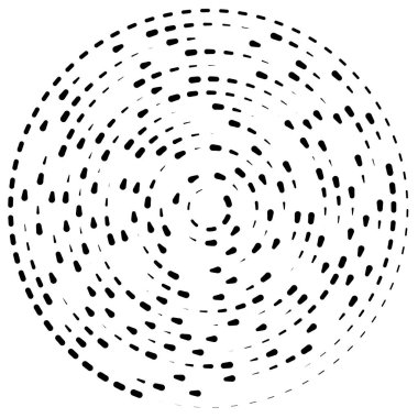 Soyut dairesel, radyal tasarım elementi. Geometrik dalgalanan çizgiler. Patlama, yıldız patlaması, güneş patlaması ve hortum, kıvrım ve kasırga sanatı