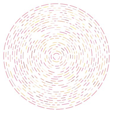 Soyut dairesel, radyal tasarım elementi. Geometrik dalgalanan çizgiler. Patlama, yıldız patlaması, güneş patlaması ve hortum, kıvrım ve kasırga sanatı