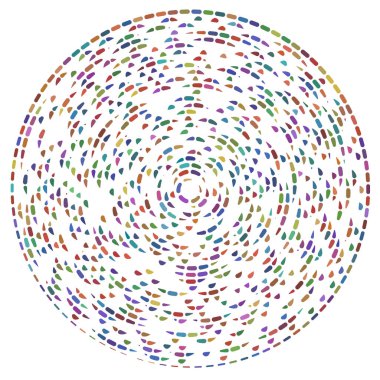 Soyut dairesel, radyal tasarım elementi. Geometrik dalgalanan çizgiler. Patlama, yıldız patlaması, güneş patlaması ve hortum, kıvrım ve kasırga sanatı