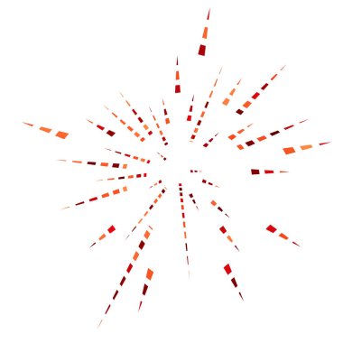 Soyut dairesel, radyal tasarım elementi. Geometrik dalgalanan çizgiler. Patlama, yıldız patlaması, güneş patlaması ve hortum, kıvrım ve kasırga sanatı