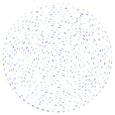 Soyut dairesel, radyal tasarım elementi. Geometrik dalgalanan çizgiler. Patlama, yıldız patlaması, güneş patlaması ve hortum, kıvrım ve kasırga sanatı