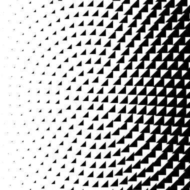 Yarı ton vektör illüstrasyonu. Geometrik yarım ton tasarım ögesi