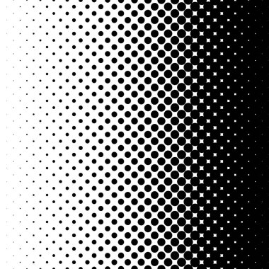 Yarı ton vektör illüstrasyonu. Geometrik yarım ton tasarım ögesi