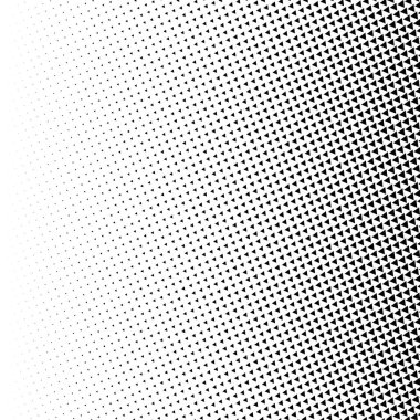 Yarı ton vektör illüstrasyonu. Geometrik yarım ton tasarım ögesi