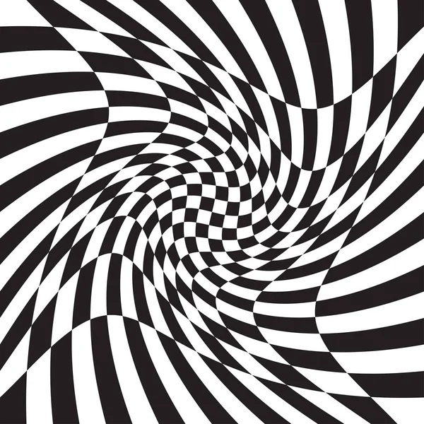 Damalı, kareli, çarpıtmalı satranç tahtası yüzeyi, deformasyon etkisi. Dağınık, deforme olmuş kareler arka plan, desen. Dalgalı, dalgalı versiyonu