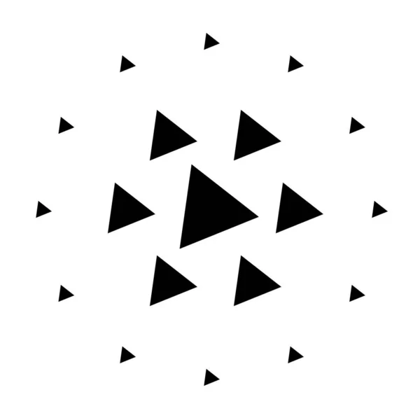 ハーフトーンベクトルイラスト 幾何学的ハーフトーンデザイン要素 — ストックベクタ