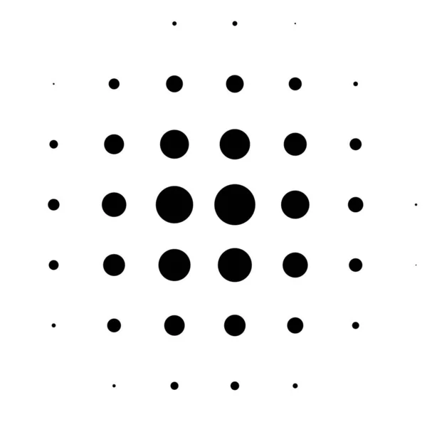 半色调矢量图解 几何半色调设计元件 — 图库矢量图片