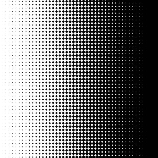 Halftone Vectorillustratie Geometrische Halve Toon Design Element — Stockvector